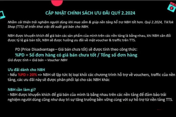 Nhà bán lẻ tố TikTok Shop 'gây khó dễ' với chính sách mới